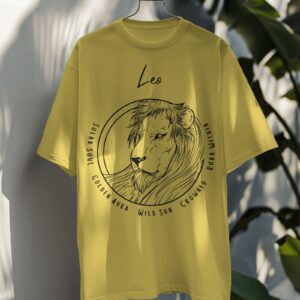 Leo SunSign Defined Oversized T-Shirt