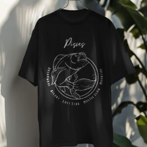 Pisces SunSign Defined Oversized T-Shirt