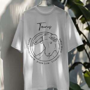 Taurus SunSign Defined Oversized T-Shirt