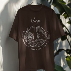 Virgo SunSign Defined Oversized T-Shirt